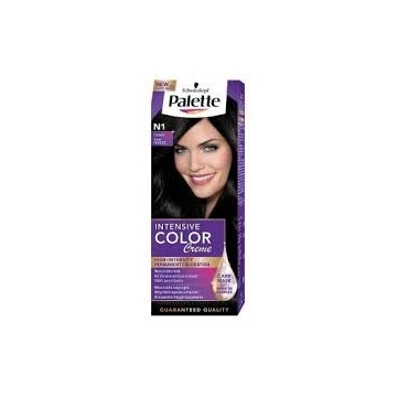 Palette Intensive Color Creme barva na vlasy N1 intenzivní černý 50 ml